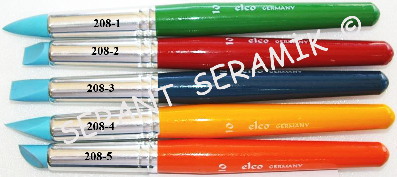 208 T Silikon Uçlu Renkli Kalemleri