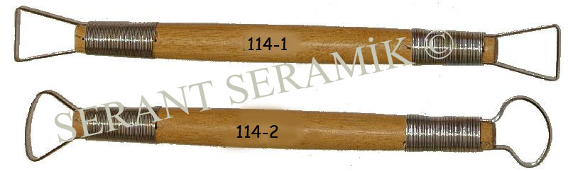 114 Büyük Seramik Kazıma Seti