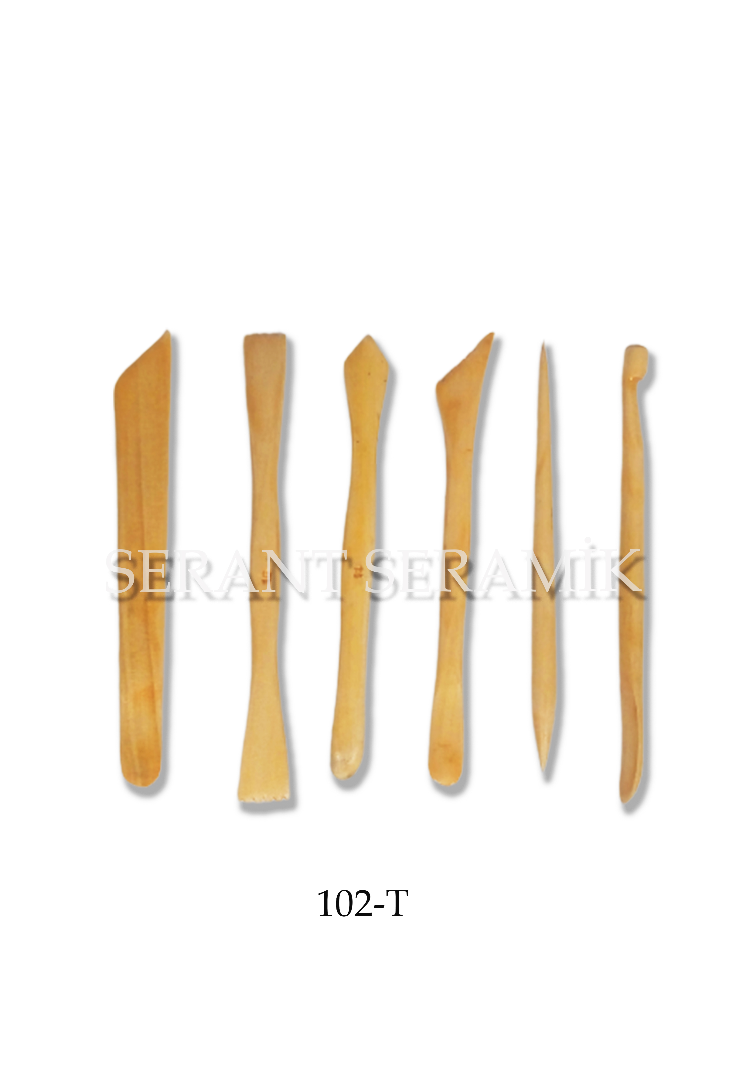 102-T Küçük Ahşap Modelaj Seti